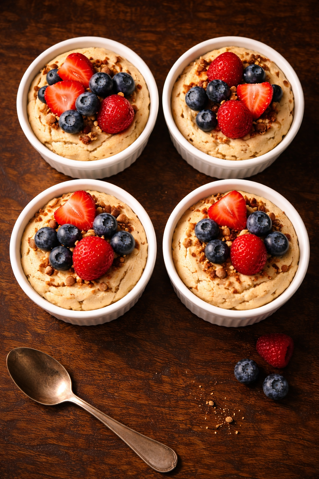ALMOND BUTTER CHEESECAKE CUPS